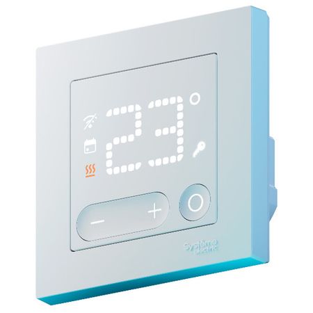 терморегулятор SBER Systeme Electric ATLASDESIGN SMART программируемый Zigbee 16 А мех. белый centechia zigbee 3 0 smart gateway hub для ewelink