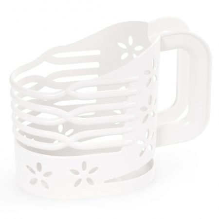 держатель для молока 500мл пластик белый