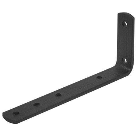 уголок бытовой 60х140х20х4мм черный