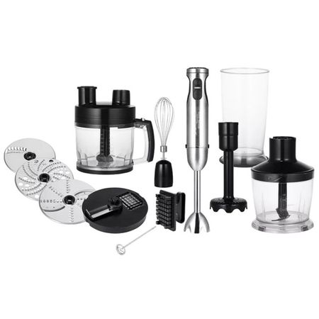 блендер Polaris PHB 1637AL 1600Вт венчик/измельчитель/терки/шинковка/кубик черный