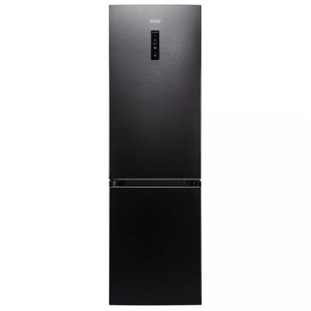 холодильник двухкамерный DELONGHI DCS 19NFI IS DAMIANO 195х60х65,8см стальной серый портафильтр 51 мм для delonghi ec680 ec685