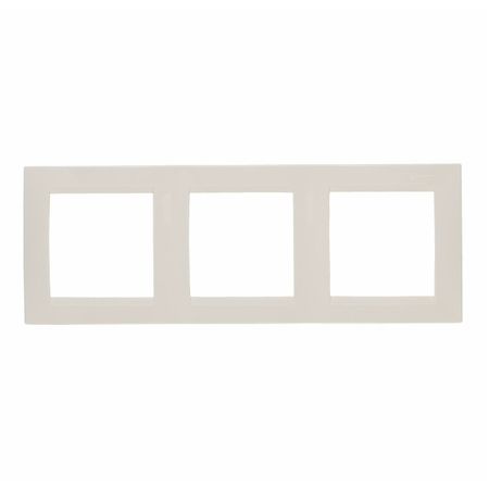 рамка 3 поста SIMON серия 15 слоновая кость