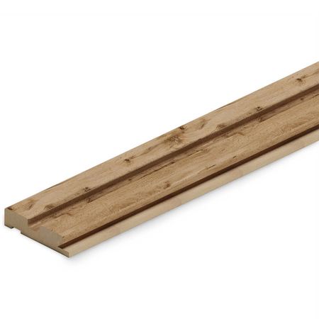 профиль стартовый МДФ STELLA Beats Light Пекан 2700x66,5x16мм