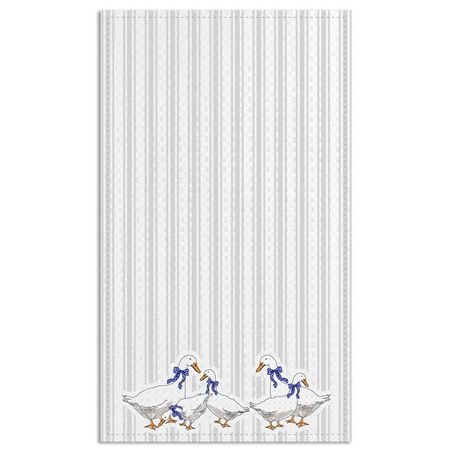 полотенце кухонное ваф. Гуси 35х60см белое, арт.102-Гуси полотенце кухонное ваф гуси 35х60см белое арт 102 гуси