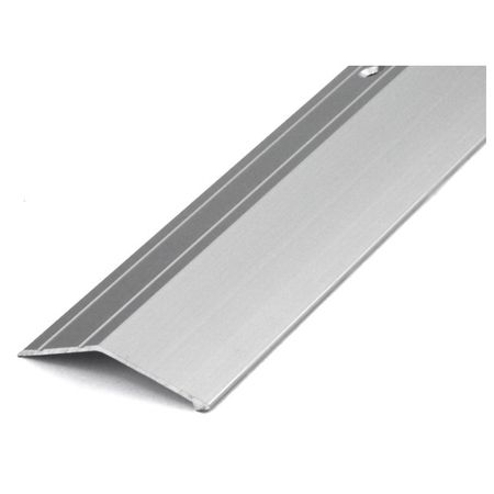 порог алюм. разноур. 45/15мм 0,9м анод. серебро, С3НЕ порог алюм угол 44х30мм 0 9м анод серебро пвх вставка