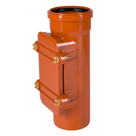 ревизия для наружной канализации OSTENDORF 110мм заглушка для наружной канализации ostendorf 160мм