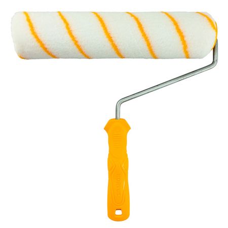 валик с ручкой KORVUS полиэстер 10/250/40мм желтая нить D6мм, арт.0201135