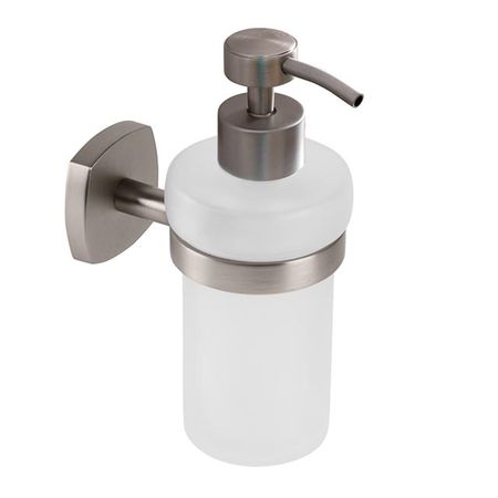 дозатор для жидкого мыла WESS Istad никель белый бумагодержатель wess istad открытый никель