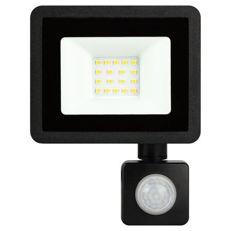 прожектор светодиодный ЭРА 20Вт 1600Лм6500К с датчиком движения черный светодиодный чип 20вт 30вт 50вт 220в