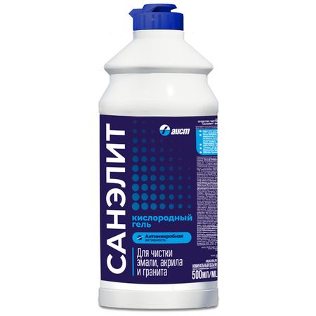 средство чистящее АИСТ Санэлит для ванн гель 500мл средство чистящее аист санэлит для ванн гель 500мл