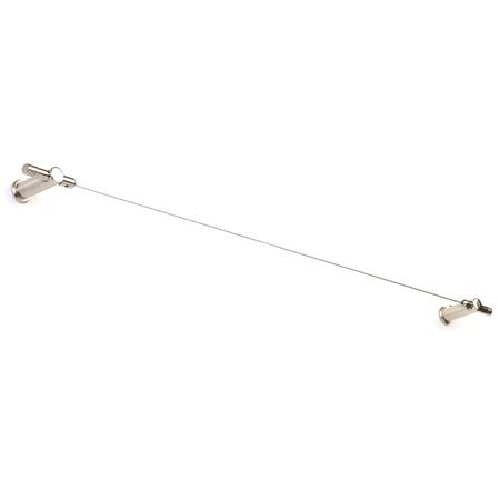 карниз АРТ-ДЕКОР трос. Универсальный, до 350см, арт.К.С.1.00.У.Т карниз арт декор трос потолочный 2 х рядный до 350см арт к т 2 п 35