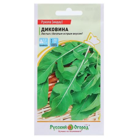 семена Рукола индау РУССКИЙ ОГОРОД Диковина 0,3г