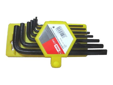 набор ключей шестигранных UGO LOKS 1,5-10мм 10 предметов отвёрток часовых ugo loks 11 предметов