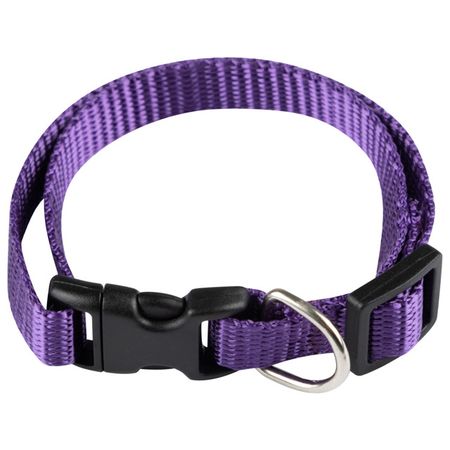 ошейник для животных РЫЖИЙ КОТ размер S 20-30х1см фиолетовый ошейник для щенков и котят фиолетовый чистотел максимум юниор