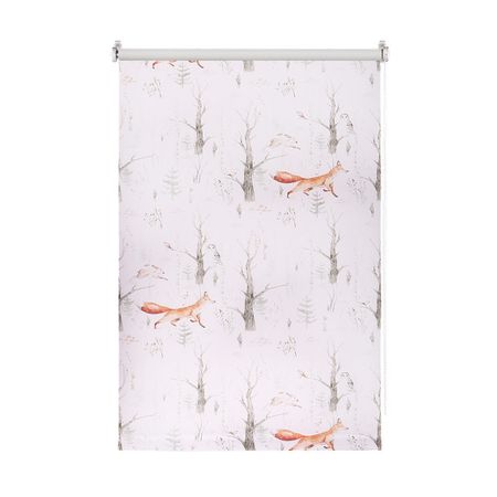 штора рулонная FG Принт блэкаут 60х160см лесные друзья лисы, арт.97285897 текстильные обои beibehang европейские лесные пейзажи
