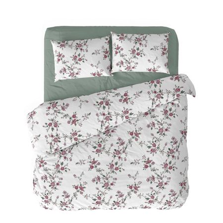 постельное белье 2сп TODELIA Брусничный щербет перкаль 2 нав.70х70см, арт. МД2,0сп/7070 22003-1