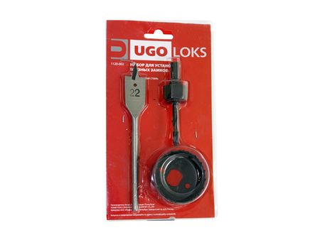 набор для установки замков UGO LOKS 54мм 3шт коронок по дереву ugo loks 19 127мм 16шт