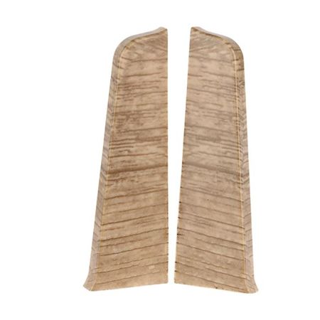 заглушки для плинтуса ПВХ SALAG Lima 72мм Лора левая+правая