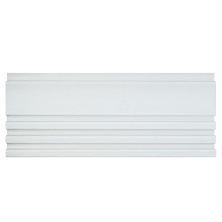 панель 3D rail east Коралл белая 2700х120х12мм уп.=10шт.