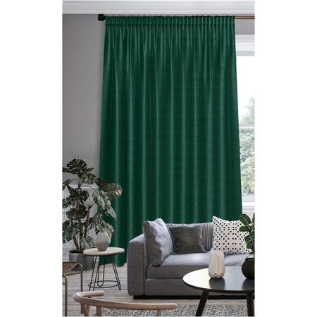 штора портьерная на шт.ленте GARDEN Вегас димаут 200х280см зеленая, арт.сw537869V16