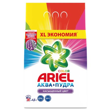 порошок стиральный ARIEL Color Deluxe 4,5кг гелей для стирки ariel горный родник 1 560 л color 1 560 л
