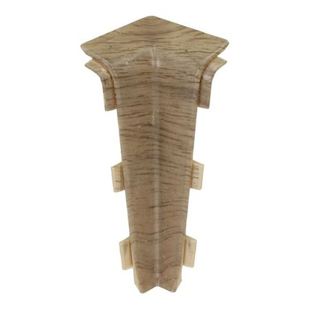 угол внутренний для плинтуса ПВХ SALAG Lima 72мм Дуб Песочный 1шт. угол внутренний для плинтуса пвх salag lima 72мм дуб кембридж 1шт