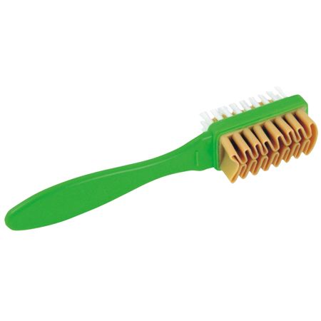 щетка для обуви OLVIST для нубука и велюра двойная декоративные наволочки monstera из полиэстера велюра