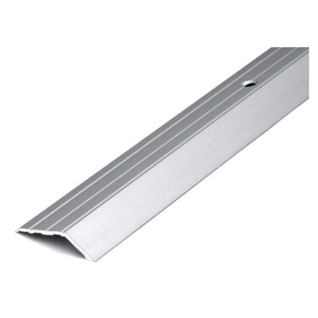 порог алюм. разноур. 32/8мм 1,8м анод. серебро, С2НЕ порог алюм угол 44х30мм 0 9м анод серебро пвх вставка