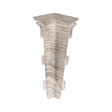 угол внутренний для плинтуса ПВХ SALAG Lima 72мм Дуб Янтарный 1шт. угол пвх дуб янтарный 2700х30х30мм текстурный с тиснением