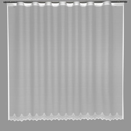 штора тюлевая на шт.ленте Лента жаккард 300х290см белая, 25С6664