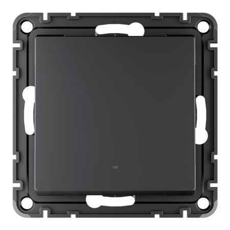 выключатель 1-клавишный SYSTEME ELECTRIC Atlasdesign Smart  с подсв. Zigbee 10А карбон centechia zigbee 3 0 smart gateway hub для ewelink