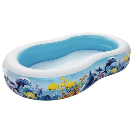 бассейн надувной BESTWAY Подводный мир 262х157х46см 544л letonpower sealion подводный фонарик 22800 люмен