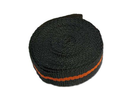 ремень 40мм ПП черный/красный красный полиуретановый приводной ремень 1 метр