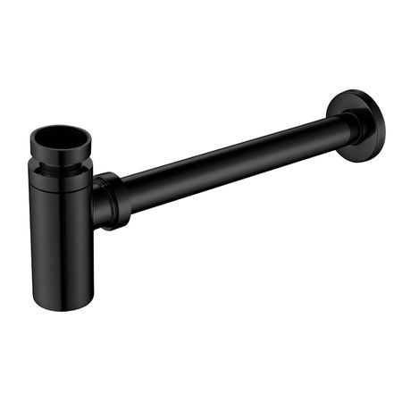 сифон для раковины LEDEME L81B 32мм чёрный ручка кнопка 32мм cлоновая кость золото винтаж wpo 707 032 00v5