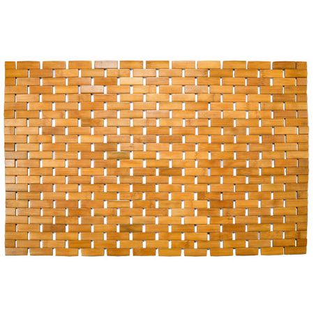 коврик для ванной VITARTA 80х50см бамбук бежевый