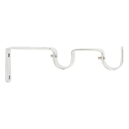 кронштейн ARTTEX 20мм 2-рядный хром, арт.Д.20.76.581 кронштейн уют ост 20мм 1 рядный арт 22 23то 0103