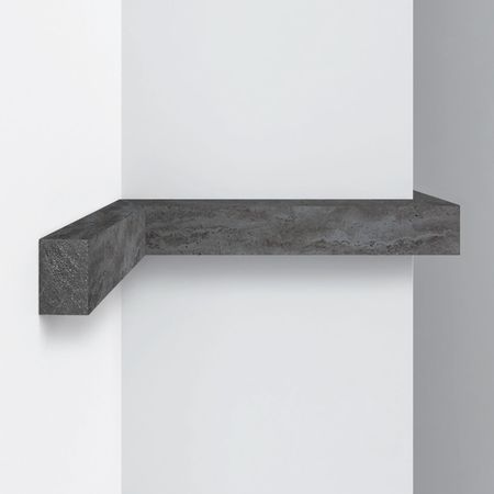 молдинг DECOMASTER 2900х30х20мм травертин темный, арт.2.9M D048-1632