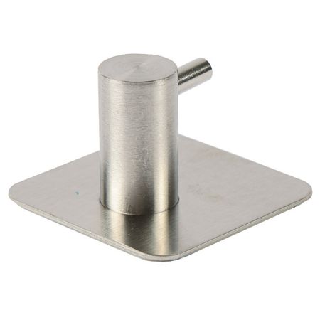 крючок 5х5см на клеевой основе хром нерж.сталь крючков marmiton 2шт 6 5см на дверцу навесные нерж