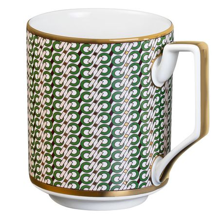 кружка ESPRADO Eterna Plain 380мл костяной фарфор, золото plain studio клипсы plain dot earrings