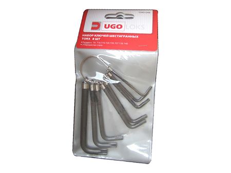 набор ключей звездочек HEX UGO LOKS Т9-Т40 8 предметов отвёрток часовых ugo loks 11 предметов