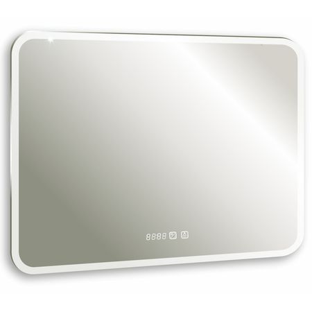 зеркало для ванной SILVER MIRRORS Стив 100х80см сенсор подогрев часы зеркало для ванной silver mirrors мальта 80х55см сенсор