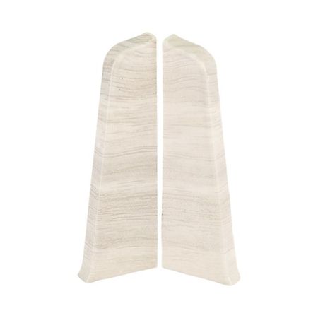 заглушки для плинтуса ПВХ SALAG Lima 72мм Дуб Дакота левая+правая заглушки для плинтуса пвх salag lima 72мм дуб кембридж левая правая