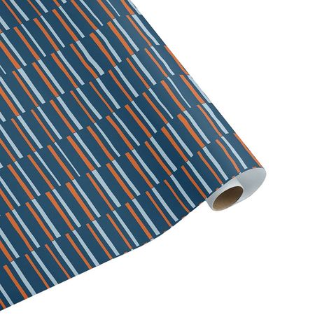 бумага упаковочная Полосы 70x100 см  дизайнерская в асс-те