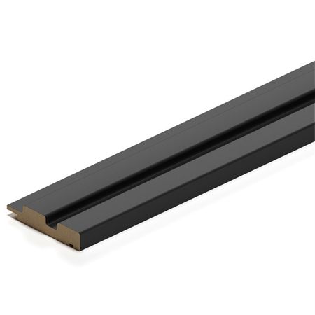 профиль финишный МДФ STELLA Beats De Luxe Black Lead 2700x77x16мм бес lead оловянная проволока для пайки 50г 500г