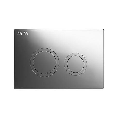 клавиша смывная AM.PM ErgoFit L механическая пластик хром глянцевый механическая монета святого грааля xmsj