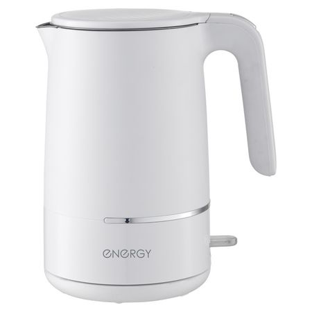 чайник ENERGY E-216 1800Вт 1,7л пластик/металл белый