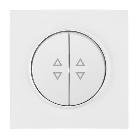 переключатель 2-клавишный BYLECTRICA Прованс проходной квадрат белый переключатель 2 клавишный ovivo loft проходной крем