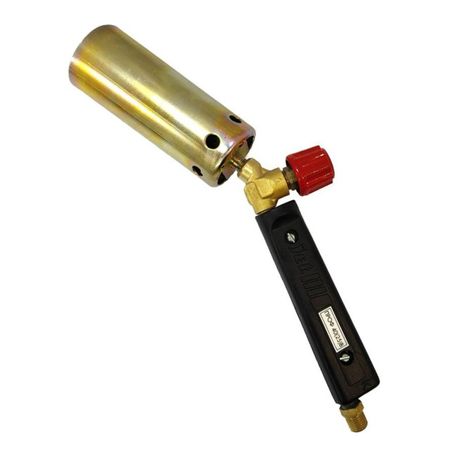 горелка воздушная ПРОФЕССИОНАЛ Р3 PRO-серия укороченная сопло 40мм длина 25см вентиль