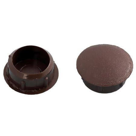 заглушка для отверстия 14мм пластик коричневый 14шт заглушка самоклеющаяся 14мм меламин бук 50шт