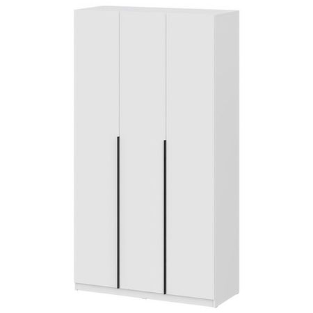шкаф Линк 3-х дверный 1200х500х2220мм белый ЛДСП